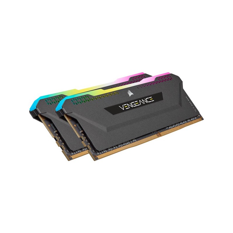 16GB (2x8GB) Corsair Vengeance RGB PRO SL DDR4-3200 RAM CL16 (16-20-20-38) Kit